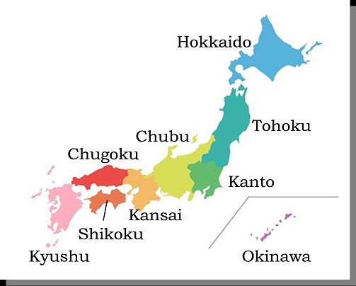 Map of Japan